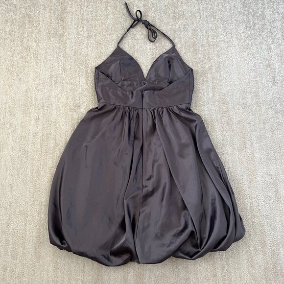 Vintage Jessica McClintock Bubble Hem Prom Dress Mini Dress With Pockets 6 - Picture 4 of 11